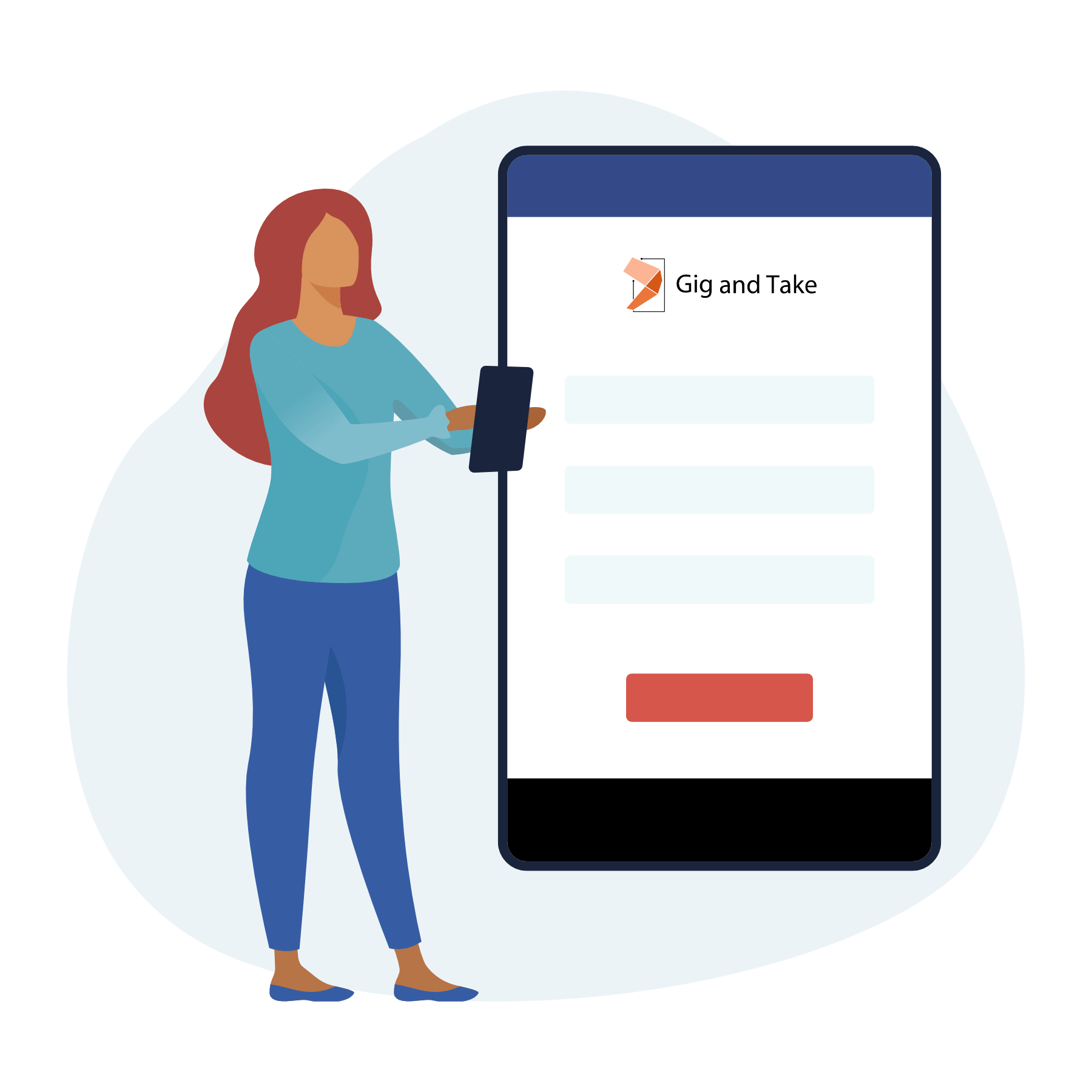 Gig and Take | Step 1 | Sign up